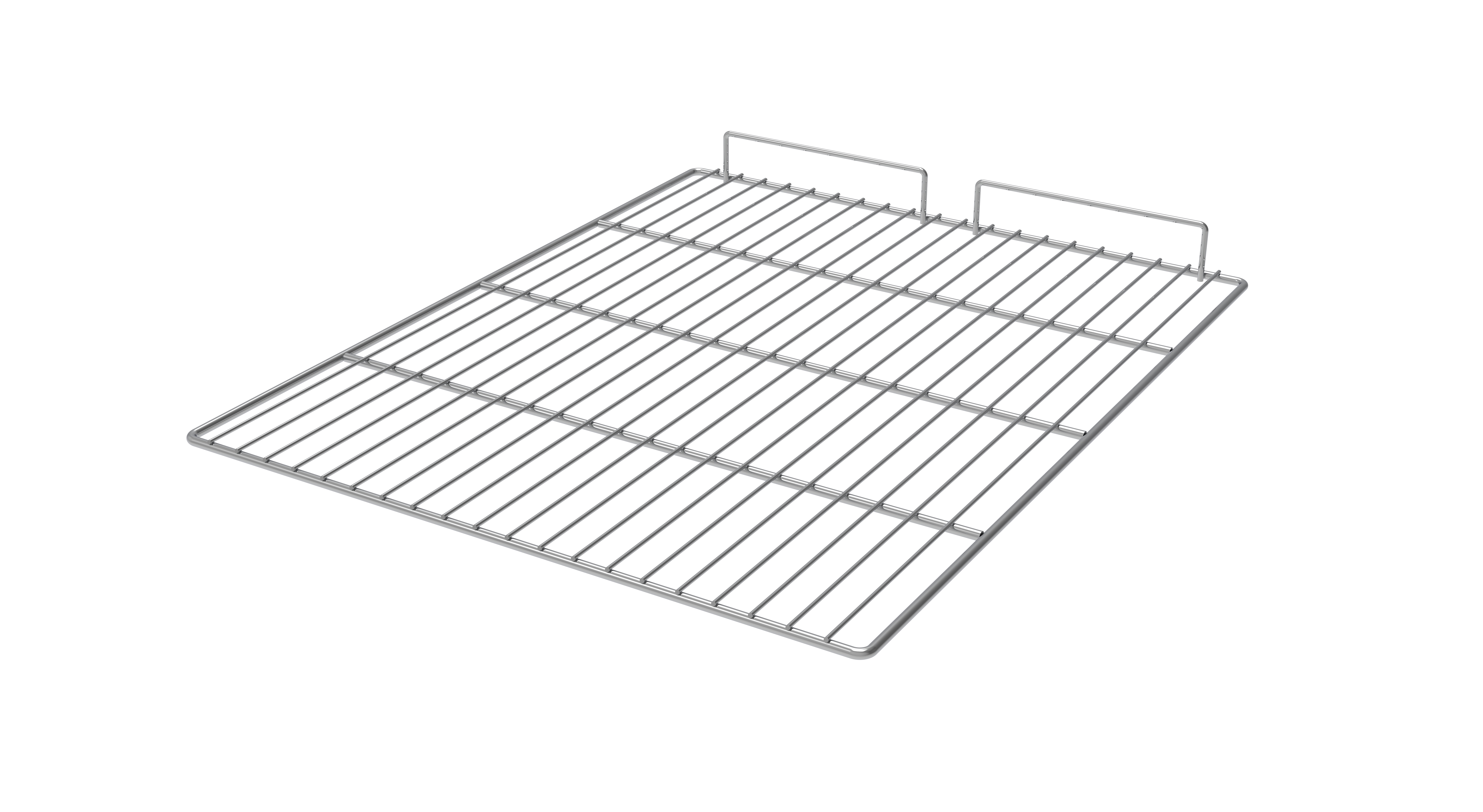 Gitter 650x530mm Edelstahl,  Bord hinten